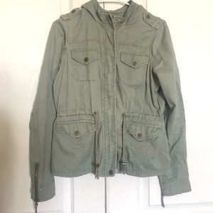 Olive green jacket